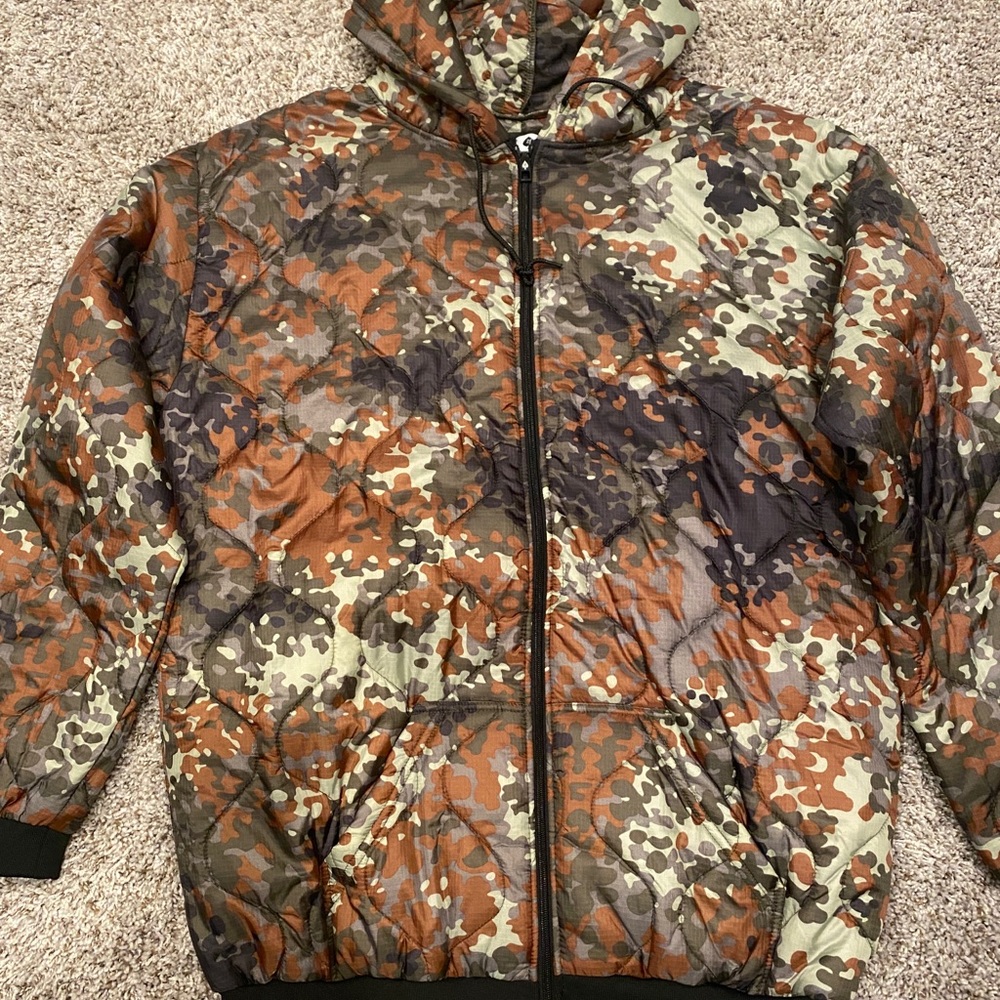 Zero foxtrot Flecktarn Zip Up Woobie